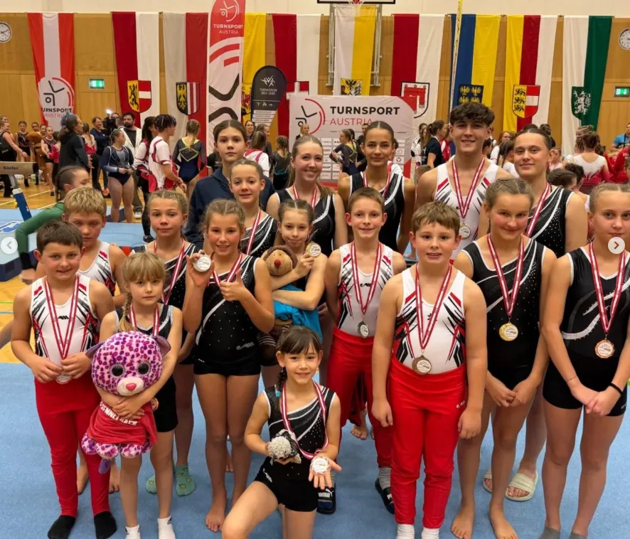Turnteam bei der Österreichischen Meisterschaft