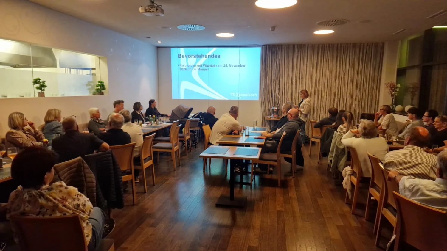 Präsentation bei der Jahreshauptversammlung 2026